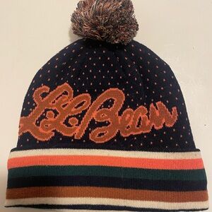 Ll bean knit Pom hat